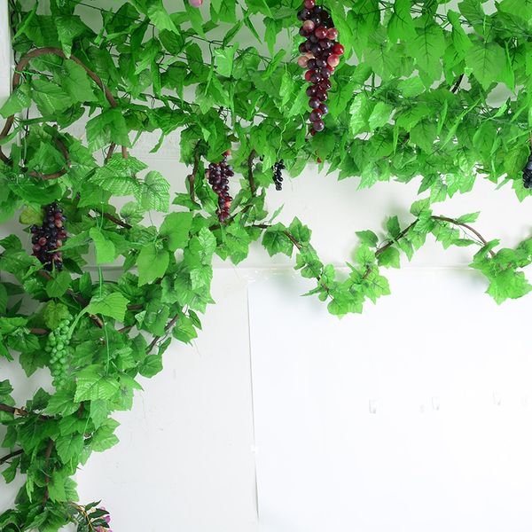 2m green ivy vine delicate artificial ivy leaf garland plastic simulation plant vine foliage home wedding parties decor supplie
2m green ivy vine delicate artificial ivy leaf garland plastic simulation plant vine foliage home wedding parties decor supplie