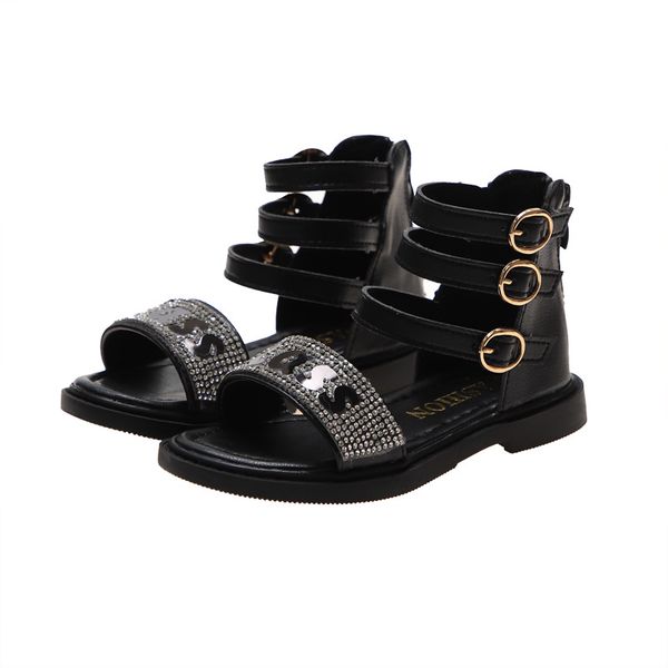 summer fashion rhinestone roman children sandals girls princess shoes soft bottom open toe high-beach shoes casual sandals, Black;red
summer fashion rhinestone roman children sandals girls princess shoes soft bottom open toe high-beach shoes casual sandals, Black;red