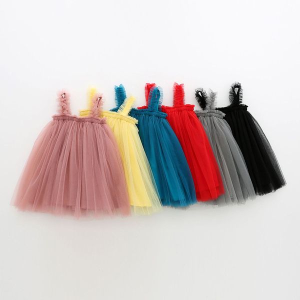 baby girls lace tulle sling dress children suspender mesh tutu princess dresses 2019 summer boutique kids clothing 6 colors, Red;yellow
baby girls lace tulle sling dress children suspender mesh tutu princess dresses 2019 summer boutique kids clothing 6 colors, Red;yellow