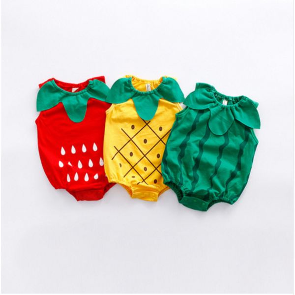 summer sleeveless baby rompers fruit shaped baby clothes infant boy girl strawberry watermelon jumpsuits toddler cute costumes, White
summer sleeveless baby rompers fruit shaped baby clothes infant boy girl strawberry watermelon jumpsuits toddler cute costumes, White