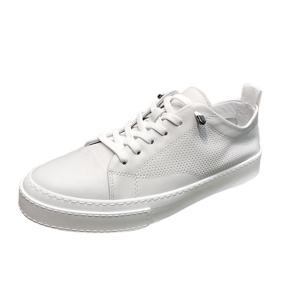 summer genuine leather comfortable casual shoes mens lightweight breathable white shoes male breathable sneaker, Black
summer genuine leather comfortable casual shoes mens lightweight breathable white shoes male breathable sneaker, Black