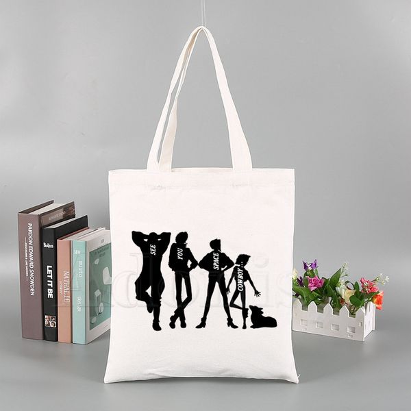 cowboy bebop japanese anime movie ladies handbags cloth canvas tote bag shopping travel shoulder shopper bags bolsas de tela
cowboy bebop japanese anime movie ladies handbags cloth canvas tote bag shopping travel shoulder shopper bags bolsas de tela