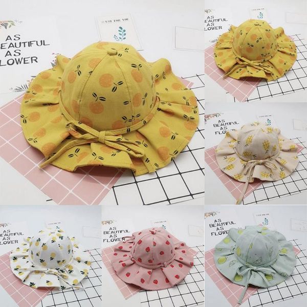 kids hats baby hat cute fruit print bow fisherman hat protection children basin cute caps for girl boy casquette enfant, Yellow
kids hats baby hat cute fruit print bow fisherman hat protection children basin cute caps for girl boy casquette enfant, Yellow
