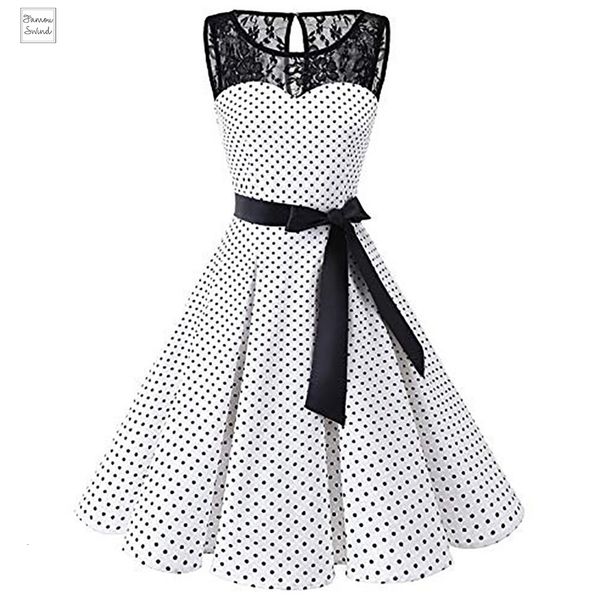 sleeper 401 dress sleeveless polka dot lace hepburn vintage swing high waist pleated solid design drop shipping designer clothes, Black;gray
sleeper 401 dress sleeveless polka dot lace hepburn vintage swing high waist pleated solid design drop shipping designer clothes, Black;gray