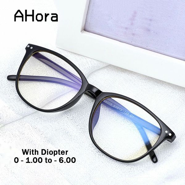 ahora anti blue light ray finished myopia glasses frame for women men computer glasses diopter 0 -1.0 1.50 2 2.5 3 3.5 4 4.5 5 6, Black
ahora anti blue light ray finished myopia glasses frame for women men computer glasses diopter 0 -1.0 1.50 2 2.5 3 3.5 4 4.5 5 6, Black