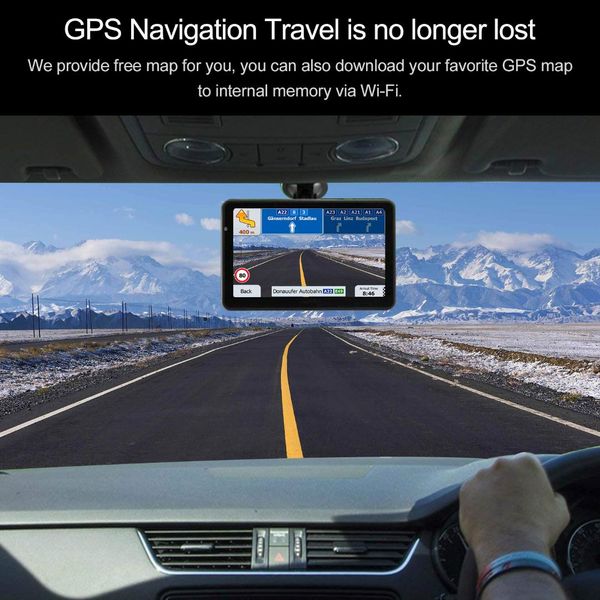 7"hd touchscreen car gps navigation system 8g voice guidance and directional speed limit alerts fm transmitter with 3d maps
7"hd touchscreen car gps navigation system 8g voice guidance and directional speed limit alerts fm transmitter with 3d maps