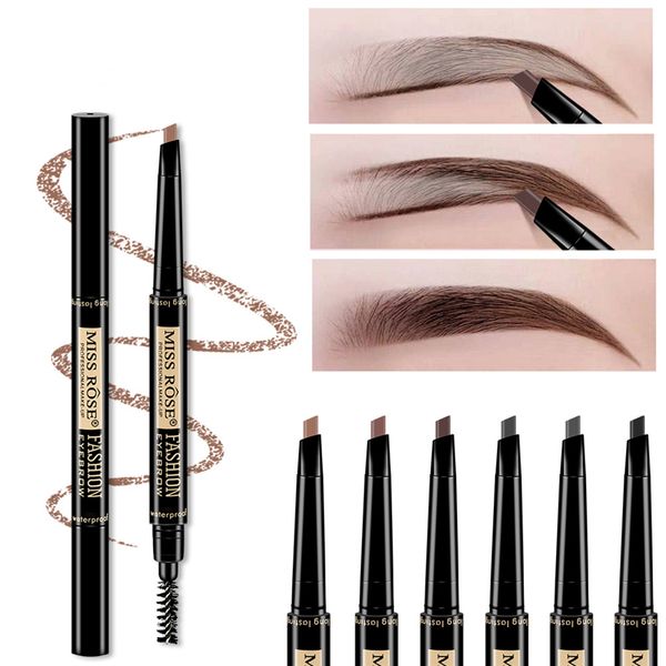 double-head eyebrow pencil moderate waterproof sweatproof lasting automatic rotating brow pencil with brush 6 colors mixed color
double-head eyebrow pencil moderate waterproof sweatproof lasting automatic rotating brow pencil with brush 6 colors mixed color