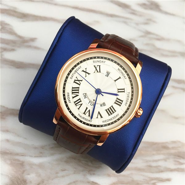 fashion brand woman watches auto calendar men wristwatch genuine leather men watch lady quartz wholesale price high-grade watch, Slivery;brown
fashion brand woman watches auto calendar men wristwatch genuine leather men watch lady quartz wholesale price high-grade watch, Slivery;brown