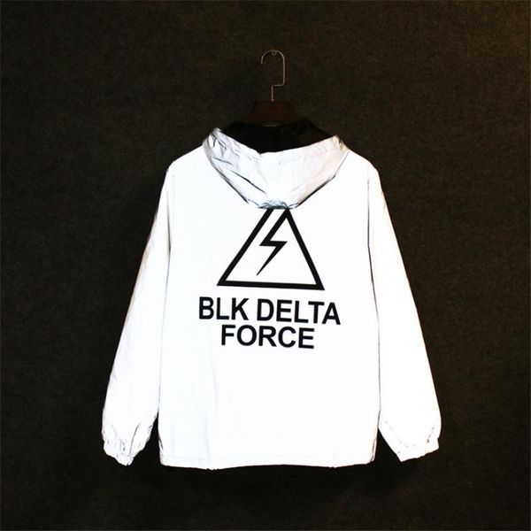 spring mens full reflective jacket 3m jackets hip hop streetwear waterproof windbreaker hooded coats man chaquetas hombre coats, Black;brown
spring mens full reflective jacket 3m jackets hip hop streetwear waterproof windbreaker hooded coats man chaquetas hombre coats, Black;brown