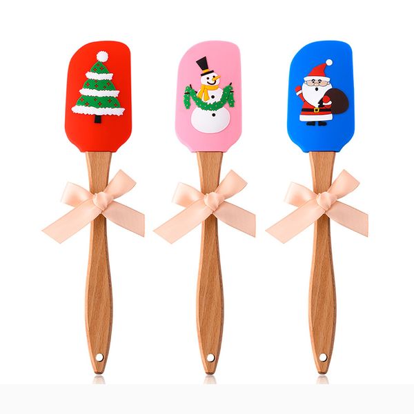 25*5cm christmas pattern silicone soft spatula butter cream scraper brush kitchen accessories baking maker tools 3 styles
25*5cm christmas pattern silicone soft spatula butter cream scraper brush kitchen accessories baking maker tools 3 styles