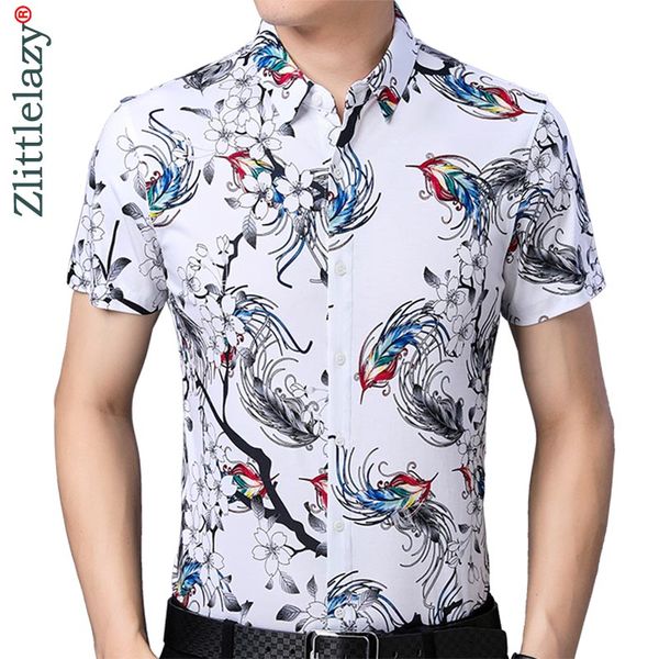 2019 brand casual luxury hawaiian floral summer short sleeve slim fit men shirt social dress shirts mens fashions jersey 51547, White;black
2019 brand casual luxury hawaiian floral summer short sleeve slim fit men shirt social dress shirts mens fashions jersey 51547, White;black