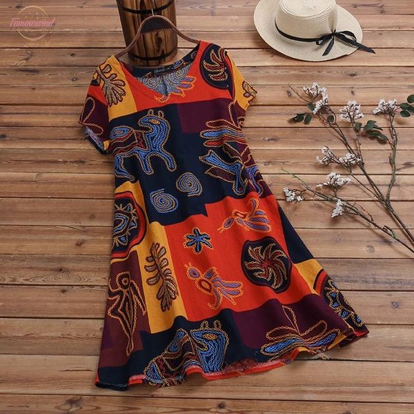 fashion womens linen dress 2020 vintage print dress sarafans vestidos female v neck short sleeve twill tunic robe plus size, Black;gray
fashion womens linen dress 2020 vintage print dress sarafans vestidos female v neck short sleeve twill tunic robe plus size, Black;gray