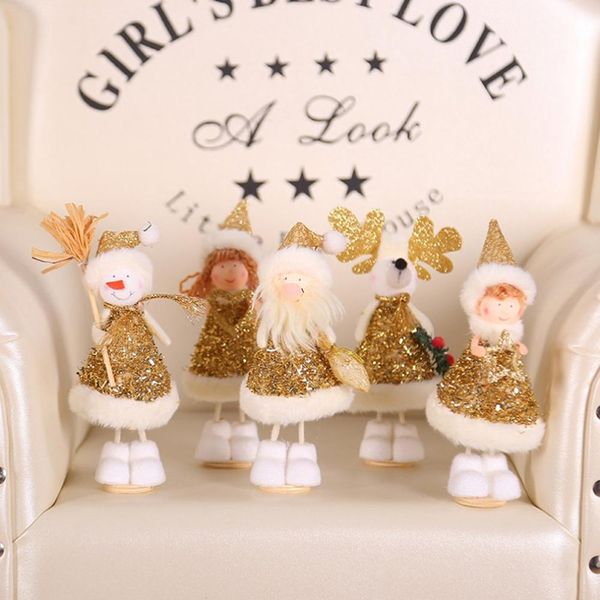 christmas decorations gold and silver dolls old angels dolls ornaments children's creative plush toys
christmas decorations gold and silver dolls old angels dolls ornaments children's creative plush toys