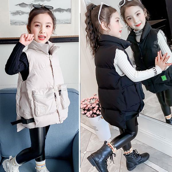 girls casual sleeveless vest down-cotton long cardigan jackets black princess outerwear 3-12years teenagers sports waistcoat, Blue
girls casual sleeveless vest down-cotton long cardigan jackets black princess outerwear 3-12years teenagers sports waistcoat, Blue