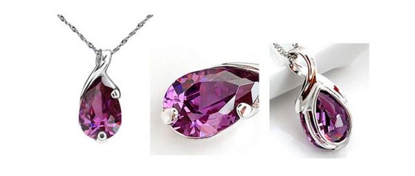 fashion-925 sterling silver womens cubic zirconia pendant necklace angel tears necklaces pendants pendentif fashion jewelry bijoux joyas
fashion-925 sterling silver womens cubic zirconia pendant necklace angel tears necklaces pendants pendentif fashion jewelry bijoux joyas
