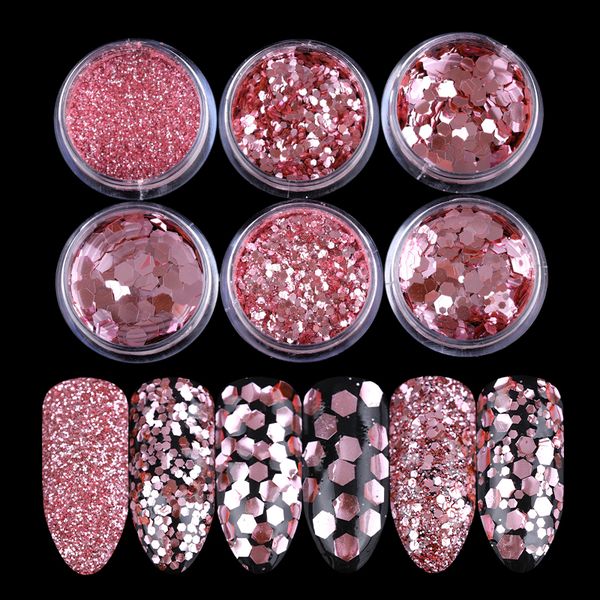 10ml nail powder rose pink mixed color sizes shining sequins nail chrome pigment dust colorful art diy design decoration, Silver;gold
10ml nail powder rose pink mixed color sizes shining sequins nail chrome pigment dust colorful art diy design decoration, Silver;gold