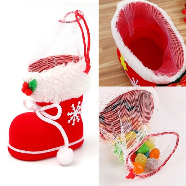 1pcs gift candy christmas shoes xmas decoration tree boots stocking hanging bag elfs s
1pcs gift candy christmas shoes xmas decoration tree boots stocking hanging bag elfs s