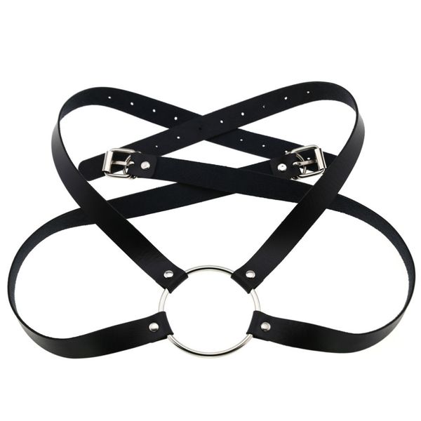 kmvexo punk gothic vintage harness bondage cage corset body leather bra necklace for women 2019 fashion cosplay torques jewelry, Golden;silver
kmvexo punk gothic vintage harness bondage cage corset body leather bra necklace for women 2019 fashion cosplay torques jewelry, Golden;silver