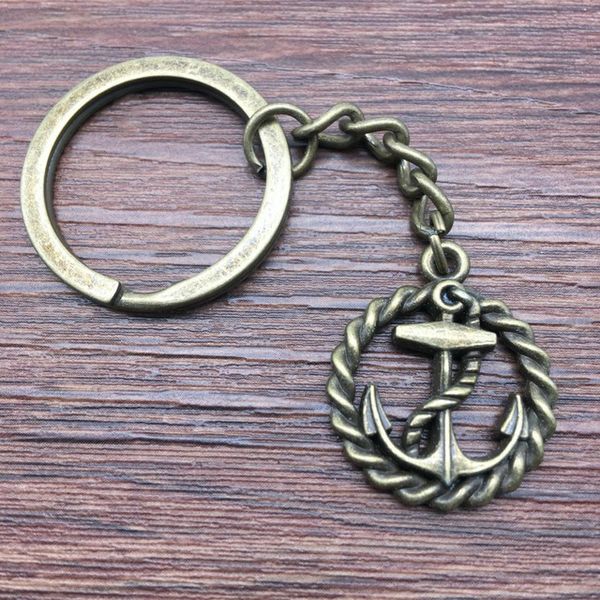 keyring anchor keychain 26x21mm antique bronze new fashion handmade metal keychain souvenir gifts for women, Silver
keyring anchor keychain 26x21mm antique bronze new fashion handmade metal keychain souvenir gifts for women, Silver