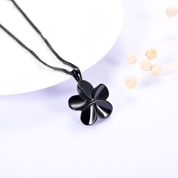 new-2238 black color flower cremation necklace for ashes keepsake - men women stainless steel cremation necklace for pet / animal, Silver
new-2238 black color flower cremation necklace for ashes keepsake - men women stainless steel cremation necklace for pet / animal, Silver
