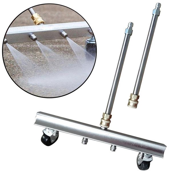 4 nozzles 1/4" qc high pressure car chassis water broom under auto washer with two rods with/without bar
4 nozzles 1/4" qc high pressure car chassis water broom under auto washer with two rods with/without bar