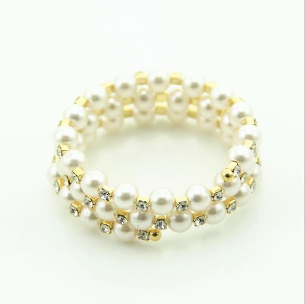 new european and american fashion exaggerated hand jewelry women's water diamond pearl bracelet multi-row hand ring jewelry, Black
new european and american fashion exaggerated hand jewelry women's water diamond pearl bracelet multi-row hand ring jewelry, Black