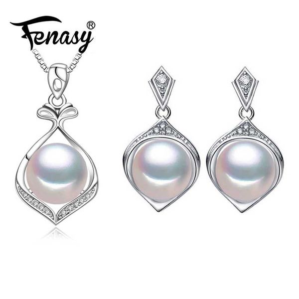 fenasy pearl jewelry sets pearl pendant necklace freshwater ethnic earrings bridal jewelry sets stud earrings for women, Black
fenasy pearl jewelry sets pearl pendant necklace freshwater ethnic earrings bridal jewelry sets stud earrings for women, Black