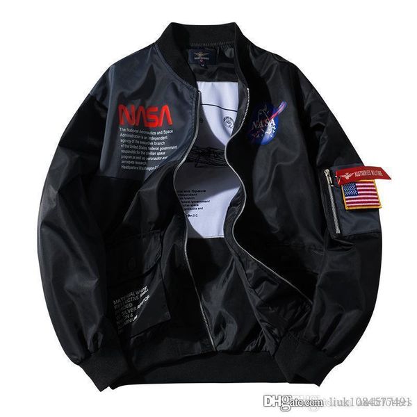 19ss nasa designer jackets windbreaker outerwear aerospace staffma1 flight pilot bomber jacket men women designer coats, Black;brown
19ss nasa designer jackets windbreaker outerwear aerospace staffma1 flight pilot bomber jacket men women designer coats, Black;brown