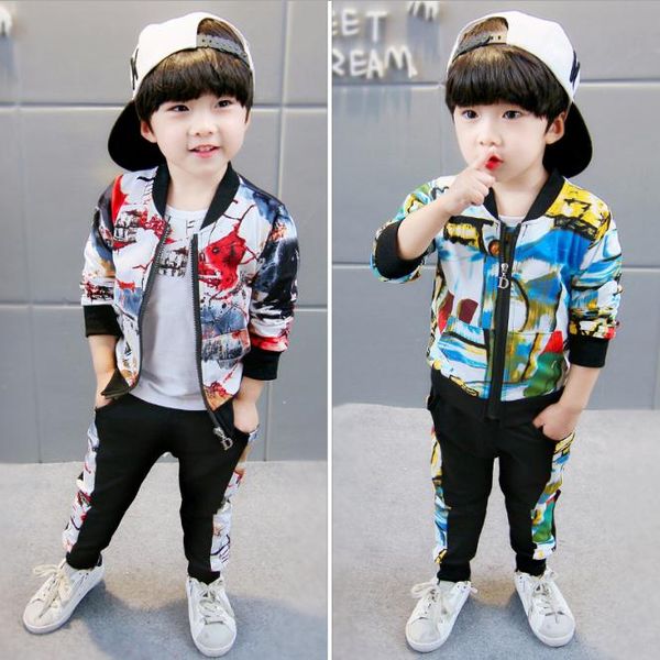 autumn baby girls boys clothing sets infant clothes suits toddler kids costume painting coats t shirt pants, White
autumn baby girls boys clothing sets infant clothes suits toddler kids costume painting coats t shirt pants, White
