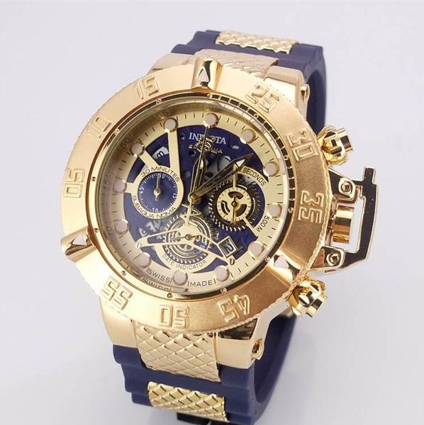 new arrival swiss brand invicta rotating dial outdoor sports men watch brand silicone quartz watch the functions work, Slivery;brown
new arrival swiss brand invicta rotating dial outdoor sports men watch brand silicone quartz watch the functions work, Slivery;brown