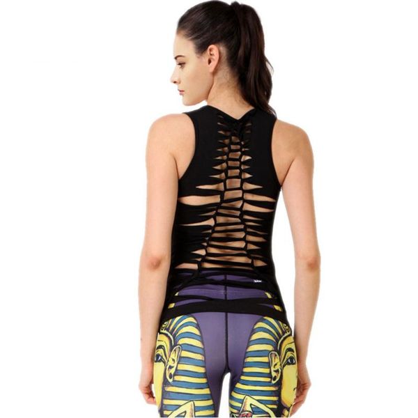 originality hollow out bandage speed do beautiful back vest close reveal back yoga vest woman, Black;blue
originality hollow out bandage speed do beautiful back vest close reveal back yoga vest woman, Black;blue