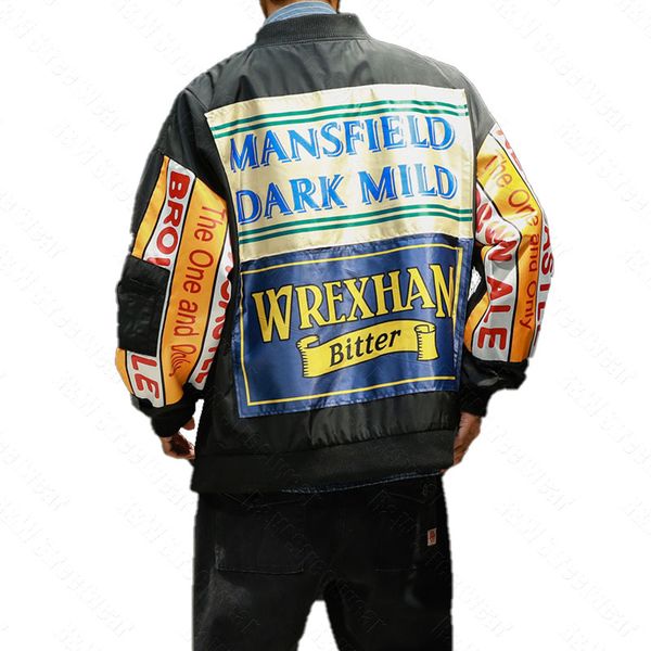 hiphop jacket women men coat baseball uniform streetwear english spring summer black kenye west bomber windbreaker harajuku, Black;brown
hiphop jacket women men coat baseball uniform streetwear english spring summer black kenye west bomber windbreaker harajuku, Black;brown