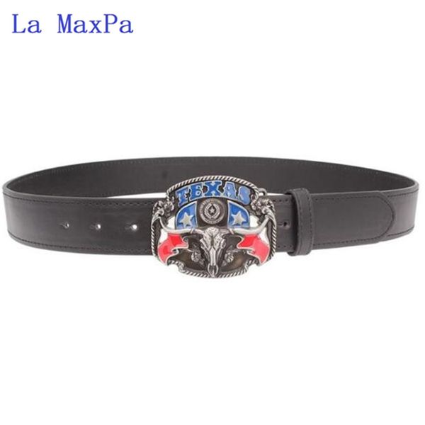 la maxpa wild west cowboy personality men's belt metal buckle bull head american texas western cowboy style belts trend belt, Black;brown
la maxpa wild west cowboy personality men's belt metal buckle bull head american texas western cowboy style belts trend belt, Black;brown