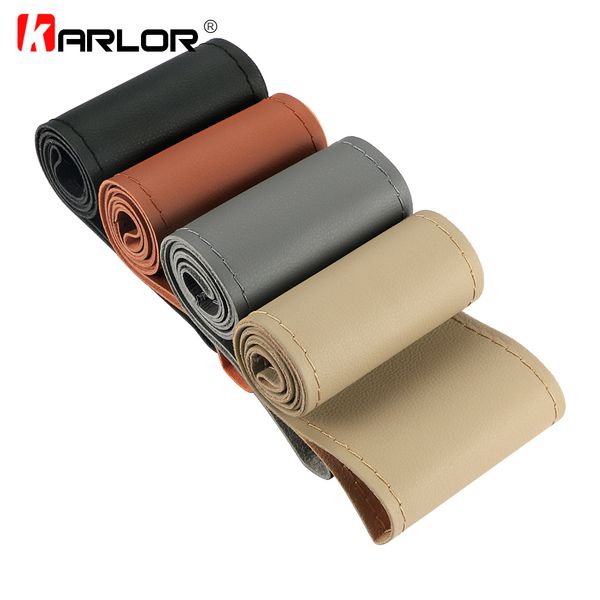 38cm diameter extremely soft car steering wheel cover case diy micro fiber leather with thread car-styling interior accessories
38cm diameter extremely soft car steering wheel cover case diy micro fiber leather with thread car-styling interior accessories