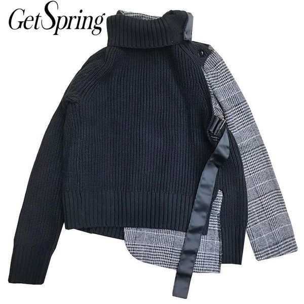getspring женское пальто клетчатая водолазка сплайсированные женские куртки с длинным рукавом асимметричный подол женские куртки пальто топы, Black;brown
getspring женское пальто клетчатая водолазка сплайсированные женские куртки с длинным рукавом асимметричный подол женские куртки пальто топы, Black;brown