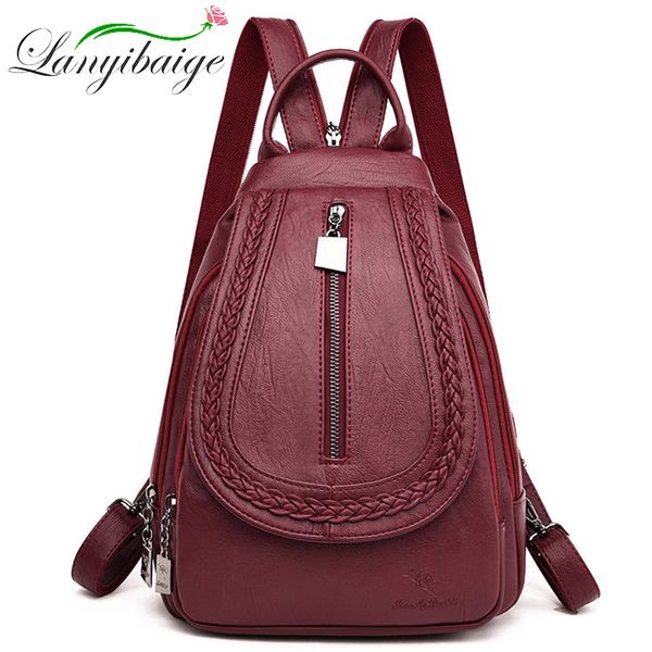 women travel backpack women leather backpack for teenage girls arge capacity fashion schoolpacks mochila sac a dos
women travel backpack women leather backpack for teenage girls arge capacity fashion schoolpacks mochila sac a dos
