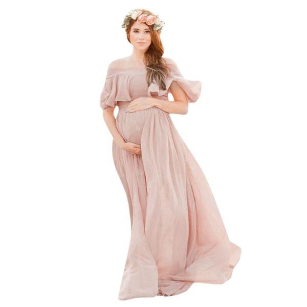 maternity dresses for p women pregnants maternity pgraphy props short sleeve ruffles solid dress robe de femme enceinte, White
maternity dresses for p women pregnants maternity pgraphy props short sleeve ruffles solid dress robe de femme enceinte, White