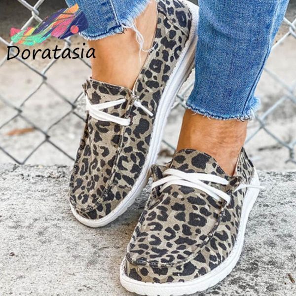 doratasia ins new women round toe daily office shoes comfy flats women leopard print lace up flats, Black
doratasia ins new women round toe daily office shoes comfy flats women leopard print lace up flats, Black