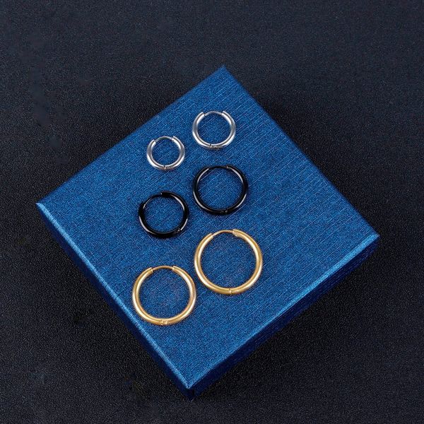 1pcs hoop earrings silver gold stainless steel hoop earring for women men ear rings clip colored creoles huggie circle earrings, Golden;silver
1pcs hoop earrings silver gold stainless steel hoop earring for women men ear rings clip colored creoles huggie circle earrings, Golden;silver
