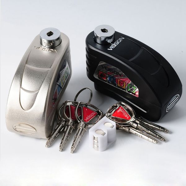 veison motorcycle disc lock waterproof alarm lock bicycle bike disc lock warning security anti theft brake rotor padlock
veison motorcycle disc lock waterproof alarm lock bicycle bike disc lock warning security anti theft brake rotor padlock