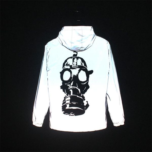 2020 men reflective jacket casual windbreaker hooded fluorescent clothing skull printed fashion street men women lovers coat, Black;brown
2020 men reflective jacket casual windbreaker hooded fluorescent clothing skull printed fashion street men women lovers coat, Black;brown