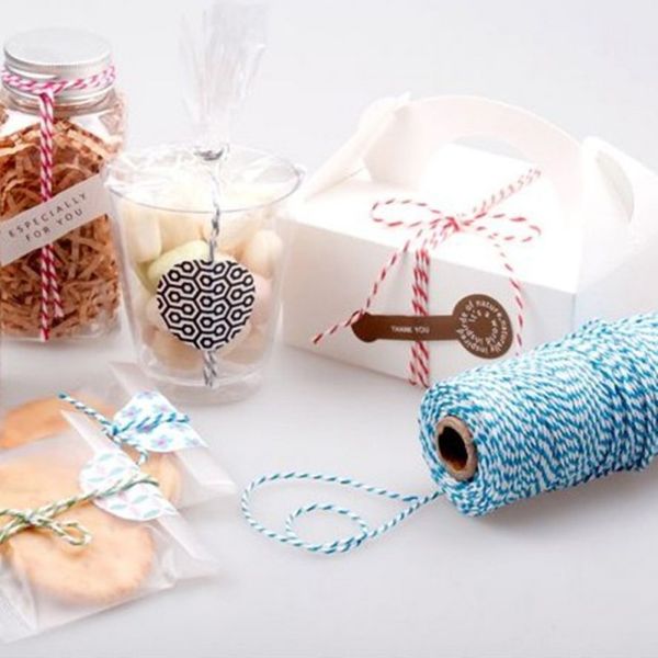 100m party wedding gift wrapping cords thread twine burlap string rope scrapbooking florists craft decor new, Black;white
100m party wedding gift wrapping cords thread twine burlap string rope scrapbooking florists craft decor new, Black;white