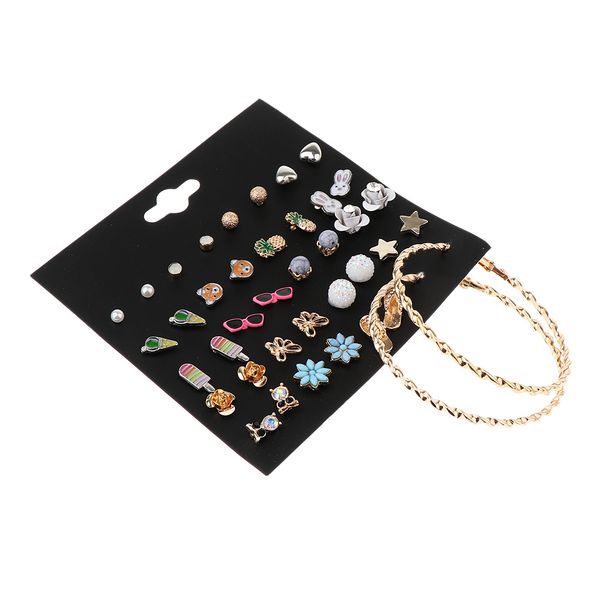 20 pairs wholesale enamel ear stud mixed style earrings set for women girl, Golden
20 pairs wholesale enamel ear stud mixed style earrings set for women girl, Golden