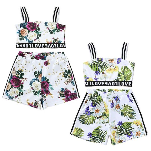 clothing sets girl's summer clothes set baby girls floral sling tube + shorts two-piece kids fashion sleeveless outfit suit, White
clothing sets girl's summer clothes set baby girls floral sling tube + shorts two-piece kids fashion sleeveless outfit suit, White