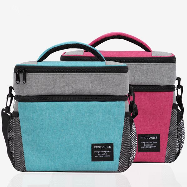 double layer insulation bag oxford food lunch bag waterproof ice bag fashion picnic food storage lunchbox
double layer insulation bag oxford food lunch bag waterproof ice bag fashion picnic food storage lunchbox