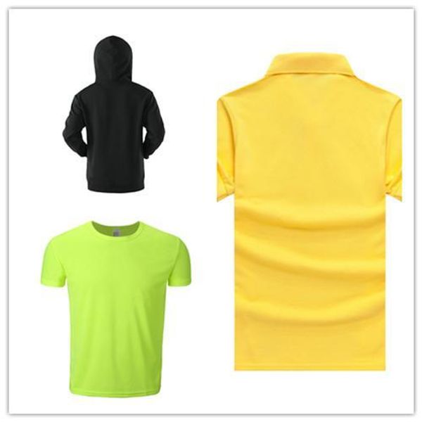 men polo or women long shirt classic silk fiber short sleeve uniform t-shirt tde-14, Black
men polo or women long shirt classic silk fiber short sleeve uniform t-shirt tde-14, Black