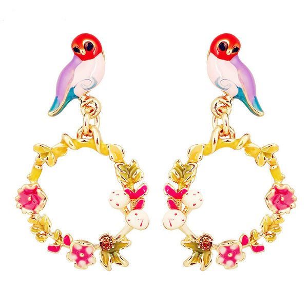 forest fairy bird earrings female korean girl temperament tassel personality wild earring party birthday gift, Silver
forest fairy bird earrings female korean girl temperament tassel personality wild earring party birthday gift, Silver