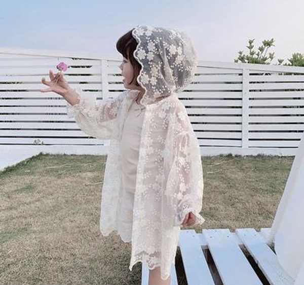 15543 baby girls sunscreen clothing lace flower embroidery hooded coat girl children outwear coats beige, Camo
15543 baby girls sunscreen clothing lace flower embroidery hooded coat girl children outwear coats beige, Camo