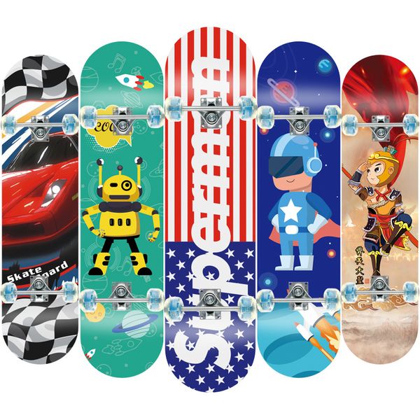 children skateboard alloy roller board four wheel skate board kid scooter longboard pulley wheel double snubby maple skateboard
children skateboard alloy roller board four wheel skate board kid scooter longboard pulley wheel double snubby maple skateboard