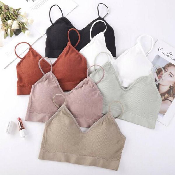 casual women lady stretchy sport padded bra fitness push up wireless tank stretch bralette comfortable bra tanks, Black;white
casual women lady stretchy sport padded bra fitness push up wireless tank stretch bralette comfortable bra tanks, Black;white